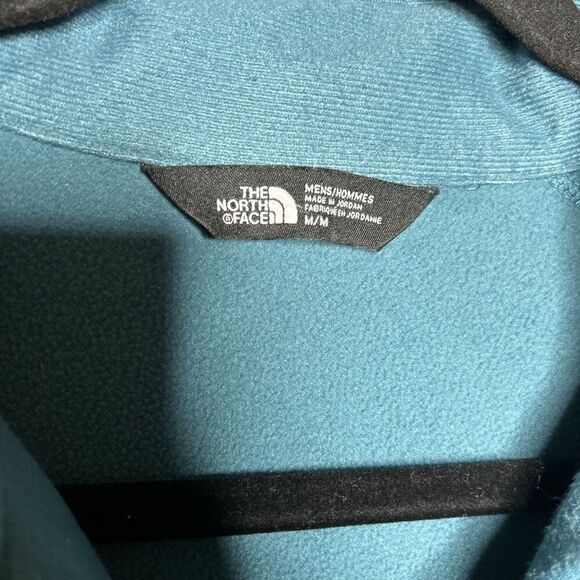 The North Face Full Zip Fleece Jacket Blue Color Pockets Size M - Picture 3 of 6